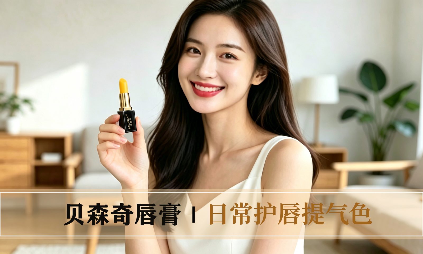 贝森奇唇膏，日常护唇提气色